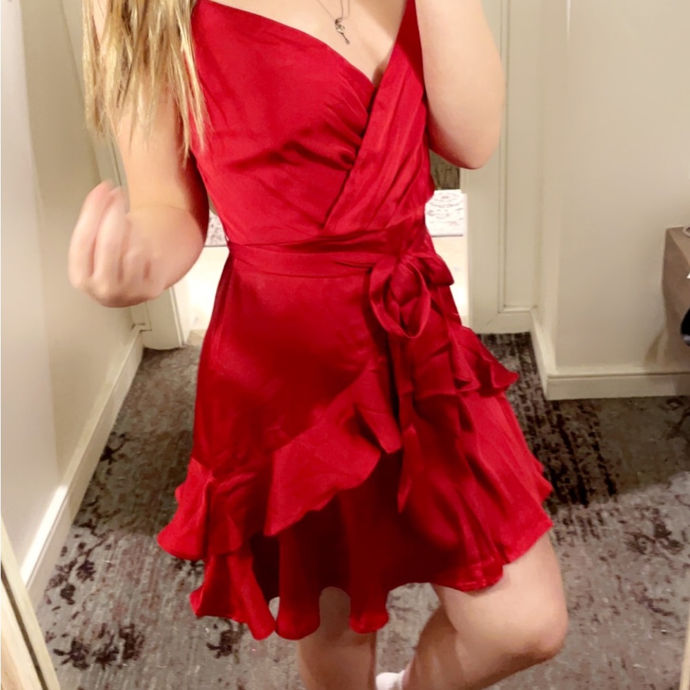 Red dress
